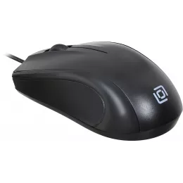 Мышь Оклик 185M черный оптическая 1200dpi USB для ноутбука 3but (945606)