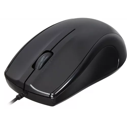 Мышь Оклик 185M черный оптическая 1200dpi USB для ноутбука 3but (945606)