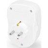 Сетевой фильтр Buro 100SH-Plus-W (1 розетка) белый (коробка)