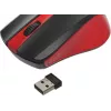 Мышь Оклик 485MW черный/красный оптическая 1600dpi беспров. USB для ноутбука 3but (997828)