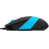 Клавиатура + мышь A4Tech Fstyler F1010 клав:черный/синий мышь:черный/синий USB Multimedia (F1010 BLUE)