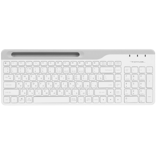 Клавиатура + мышь A4Tech Fstyler FB2535C клав:белый/серый мышь:белый/серый USB беспроводная Bluetooth/Радио slim (FB2535C ICY WHITE)