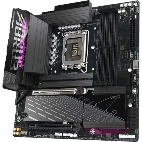 Купить материнскую плату Gigabyte B860M AORUS ELITE WIFI6E - Intel B860, 4xDDR5, mATX, 2.5G LAN, RAID, HDMI и DP