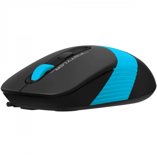 Клавиатура + мышь A4Tech Fstyler F1010 клав:черный/синий мышь:черный/синий USB Multimedia (F1010 BLUE)