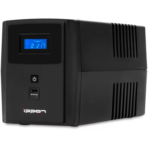 Источник бесперебойного питания Ippon Smart Power Pro II 1600 960Вт 1600ВА черный