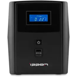 Источник бесперебойного питания Ippon Smart Power Pro II 1600 960Вт 1600ВА черный