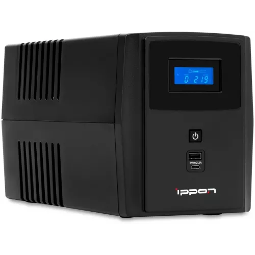 Источник бесперебойного питания Ippon Smart Power Pro II 1600 960Вт 1600ВА черный