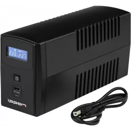 Источник бесперебойного питания Ippon Back Power Pro II 800 480Вт 800ВА черный