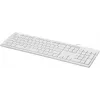 Клавиатура Оклик 500M белый USB slim Multimedia (1061586) кабель 1.5м
