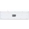Клавиатура Оклик 500M белый USB slim Multimedia (1061586) кабель 1.5м
