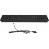 Клавиатура Оклик 520M2U черный/черный USB slim Multimedia (1061587) кабель 1.6м