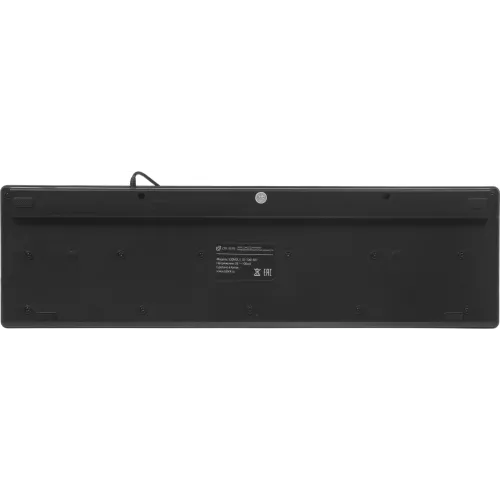 Клавиатура Оклик 520M2U черный/черный USB slim Multimedia (1061587) кабель 1.6м