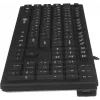 Клавиатура Оклик 520M2U черный/черный USB slim Multimedia (1061587) кабель 1.6м