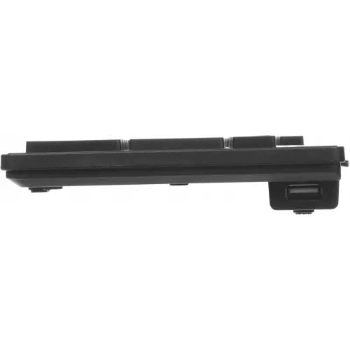 Клавиатура Оклик 520M2U черный/черный USB slim Multimedia (1061587) кабель 1.6м