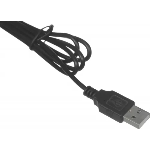 Клавиатура Оклик 520M2U черный/черный USB slim Multimedia (1061587) кабель 1.6м