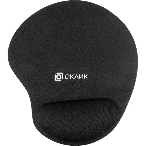 Коврик для мыши Оклик OK-RG0550-BK Мини черный 220x195x20мм