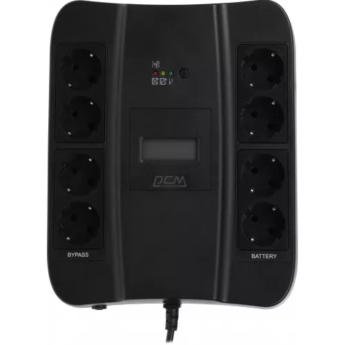 Источник бесперебойного питания Powercom Spider SPD-750U LCD 450Вт 750ВА черный
