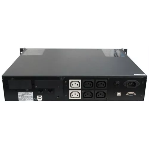 Источник бесперебойного питания Powercom King Pro RM KIN-1500AP LCD 1200Вт 1500ВА черный