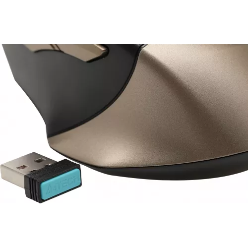 Мышь A4Tech Fstyler FG35 бронзовый/черный оптическая 2000dpi беспров. USB 6but (FG35 BRONZE)