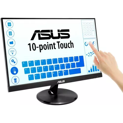Монитор Asus 21.5" VT229H черный IPS LED 16:9 HDMI M/M глянцевая 1000:1 250cd 178гр/178гр 1920x1080 60Hz VGA FHD USB Touch 3.83кг