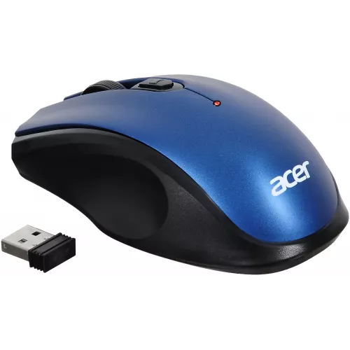 Мышь Acer OMR031 черный/синий оптическая 1600dpi беспров. USB 4but (ZL.MCEEE.008)