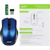 Мышь Acer OMR031 черный/синий оптическая 1600dpi беспров. USB 4but (ZL.MCEEE.008)