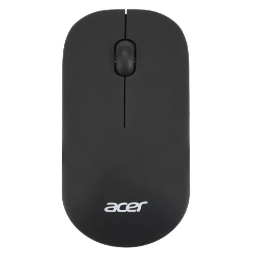 Клавиатура + мышь Acer OKR030 клав:черный мышь:черный USB беспроводная slim Multimedia (ZL.KBDEE.005)