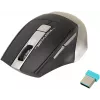 Мышь A4Tech Fstyler FB35 серый оптическая 2000dpi беспров. BT/Radio USB для ноутбука 6but (FB35 SMOKY GREY)