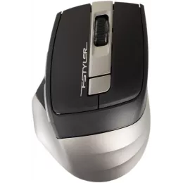 Мышь A4Tech Fstyler FB35 серый оптическая 2000dpi беспров. BT/Radio USB для ноутбука 6but (FB35 SMOKY GREY)