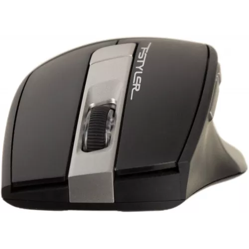 Мышь A4Tech Fstyler FB35 серый оптическая 2000dpi беспров. BT/Radio USB для ноутбука 6but (FB35 SMOKY GREY)