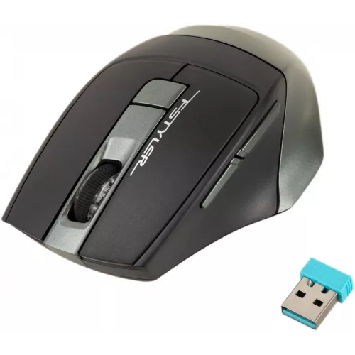 Мышь A4Tech Fstyler FB35 зеленый/черный оптическая 2000dpi беспров. BT/Radio USB для ноутбука 6but (FB35 MIDLIGHT GREEN)