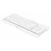 Клавиатура A4Tech FK15 белый USB (FK15 WHITE) кабель 1.5м