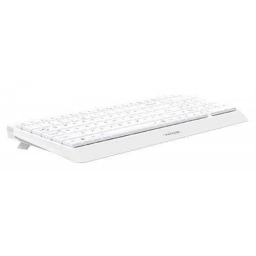 Клавиатура A4Tech FK15 белый USB (FK15 WHITE) кабель 1.5м