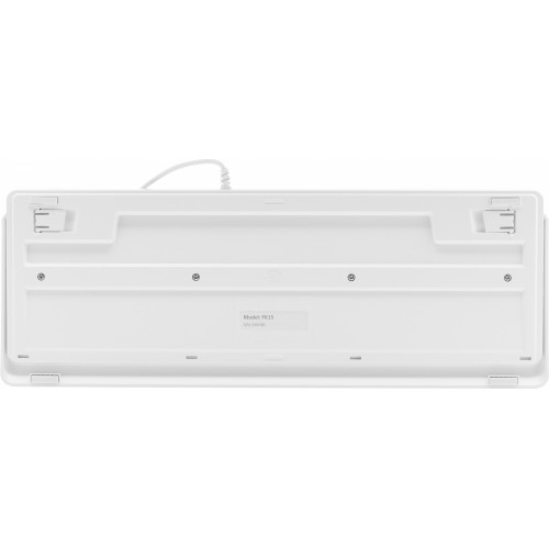 Клавиатура A4Tech FK15 белый USB (FK15 WHITE) кабель 1.5м