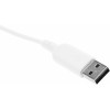 Клавиатура A4Tech FK15 белый USB (FK15 WHITE) кабель 1.5м