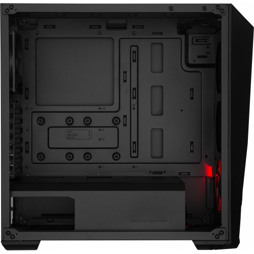 Корпус Cooler Master MasterBox K501L черный без БП ATX 5x120mm 4x140mm 1xUSB2.0 1xUSB3.0 audio bott PSU