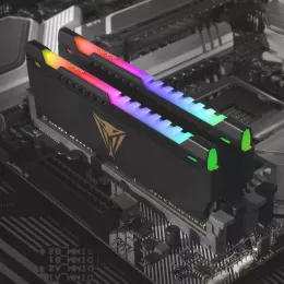 Память DDR4 2x16Gb 3200MHz Patriot PVSR432G320C8K Viper Steel RGB RTL Gaming PC4-25600 CL18 DIMM 288-pin 1.35В dual rank с радиатором Ret