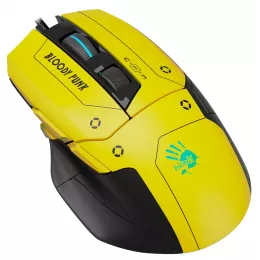 Мышь A4Tech Bloody W70 Max Punk желтый/черный оптическая 10000dpi USB 11but