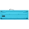 Клавиатура A4Tech FKS10 черный/синий USB (подставка для запястий) (FKS10 BLUE) кабель 1.5м