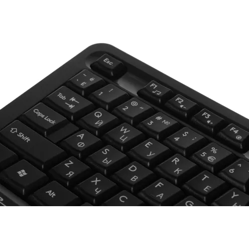 Клавиатура A4Tech FKS10 черный/синий USB (подставка для запястий) (FKS10 BLUE) кабель 1.5м