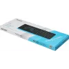 Клавиатура A4Tech FKS10 черный/синий USB (подставка для запястий) (FKS10 BLUE) кабель 1.5м