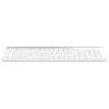 Клавиатура A4Tech FK25 белый/серый USB slim (FK25 WHITE) кабель 1.5м