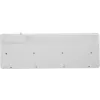 Клавиатура A4Tech FK25 белый/серый USB slim (FK25 WHITE) кабель 1.5м