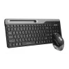 Клавиатура + мышь A4Tech Fstyler FB2535C клав:черный/серый мышь:черный/серый USB беспроводная Bluetooth/Радио slim (FB2535C SMOKY GREY)