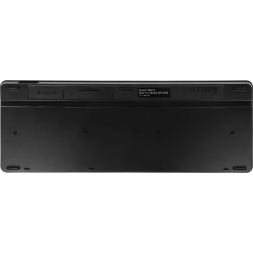 Клавиатура + мышь A4Tech Fstyler FB2535C клав:черный/серый мышь:черный/серый USB беспроводная Bluetooth/Радио slim (FB2535C SMOKY GREY)