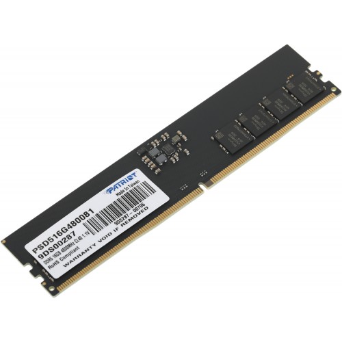 Память DDR5 16GB 4800MHz Patriot PSD516G480081 - Высокопроизводительная Оперативная Память для ПК