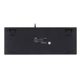 Клавиатура Acer OKW126 механическая черный USB Multimedia for gamer для ноутбука LED (ZL.KBDEE.00G) кабель 1.8м