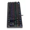 Клавиатура Acer OKW126 механическая черный USB Multimedia for gamer для ноутбука LED (ZL.KBDEE.00G) кабель 1.8м