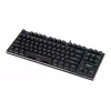 Клавиатура Acer OKW126 механическая черный USB Multimedia for gamer для ноутбука LED (ZL.KBDEE.00G) кабель 1.8м