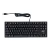 Клавиатура Acer OKW126 механическая черный USB Multimedia for gamer для ноутбука LED (ZL.KBDEE.00G) кабель 1.8м
